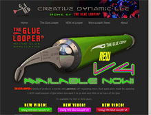 Tablet Screenshot of creativedynamicllc.com